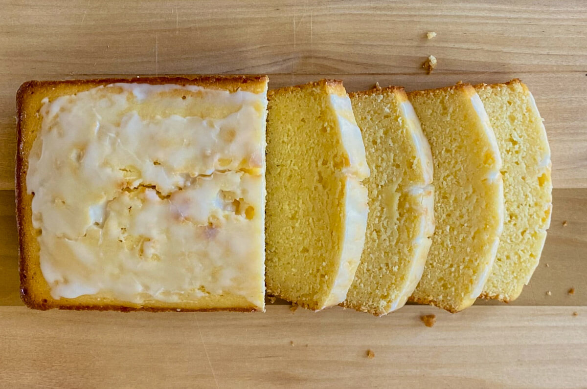 Lemon and elderflower deals cake